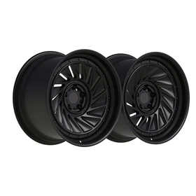 Black Swept-Turbine Forged Wheel