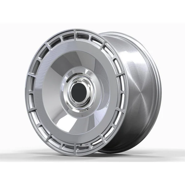 Aero Disc Forged Wheel — Front three-quarter view, barrel extending right