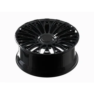 Black Tapered Multi-Spoke Forged Wheel