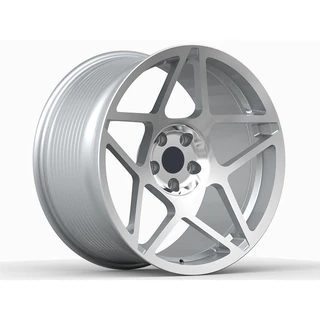 Angular Split Five-Spoke Forged Wheel