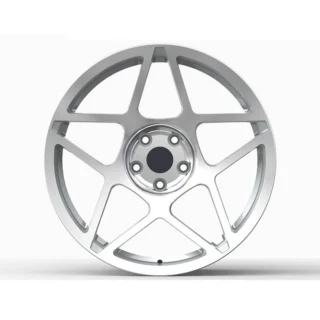 Angular Split Five-Spoke Forged Wheel