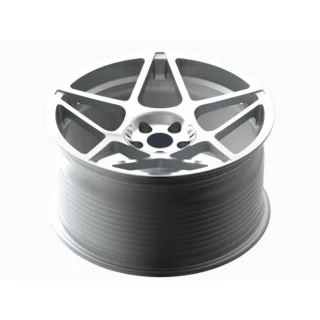 Angular Split Five-Spoke Forged Wheel