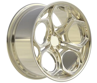 Geometric Five-Spoke Deep-Lip Forged Wheel