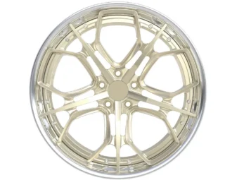 Geometric Five-Spoke Deep-Lip Forged Wheel
