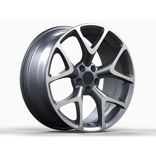 Silver Split-Spoke Forged Wheel