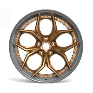 Bronze Sculpted Y-Spoke Forged Wheel