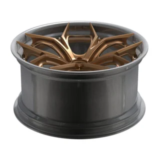 Bronze Sculpted Y-Spoke Forged Wheel