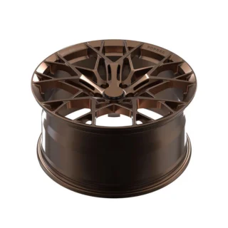 Bronze Geometric Mesh Forged Wheel