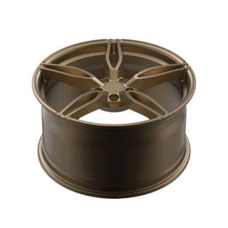 Bronze Slotted Five-Spoke Forged Wheel