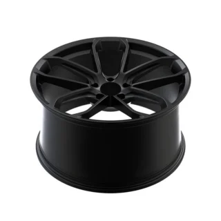 Matte Black Open-Loop Forged Wheel