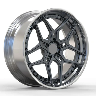 Graphite Angular Y-Spoke Forged Wheel