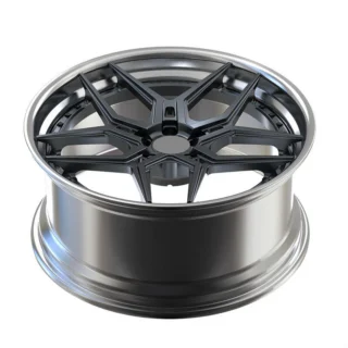 Graphite Angular Y-Spoke Forged Wheel