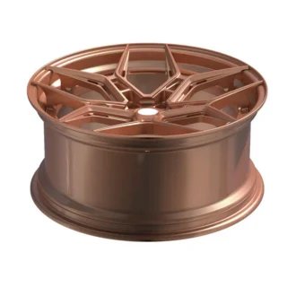 Copper Geometric Y-Spoke Monoblock Wheel