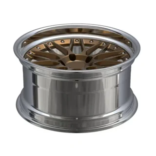 Bronze Split-Spoke Deep-Lip Forged Wheel