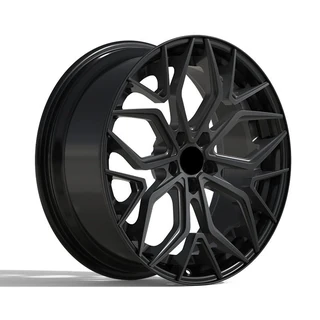 Black Branch-Window Monoblock Wheel