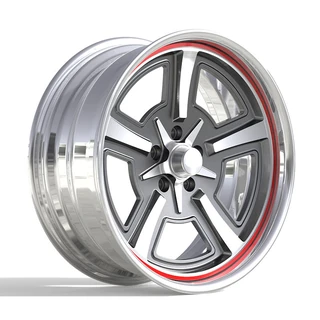 Redline Geometric Five-Spoke Forged Wheel