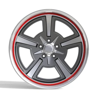 Redline Geometric Five-Spoke Forged Wheel