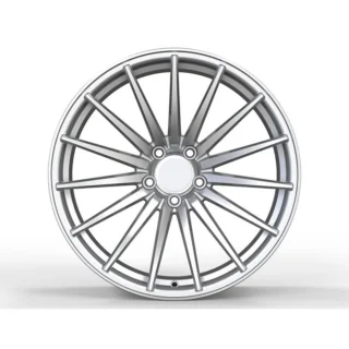 Silver Fine-Radial Forged Wheel