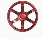 Candy Red Six-Spoke Forged Wheel – WV-FG-004