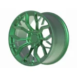 Emerald Green Split-Mesh Concave Forged Wheel – WV-FG-005