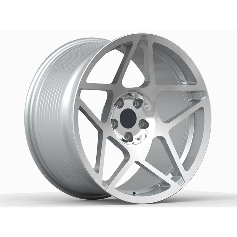 Angular Split Five-Spoke Forged Wheel