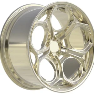 Geometric Five-Spoke Deep-Lip Forged Wheel